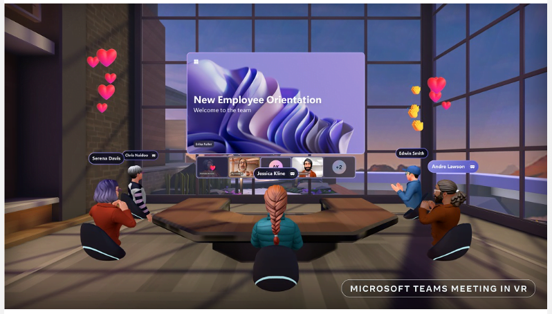 Microsoft Teams Meeting In Vr Microsoft Teams Meeting In Vr